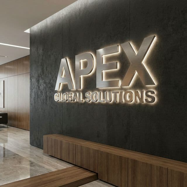 3D Fabricated Letters